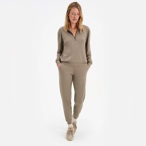 New Mate the Label Seacell Tencel Everyday Jogger Medium Pebble $178